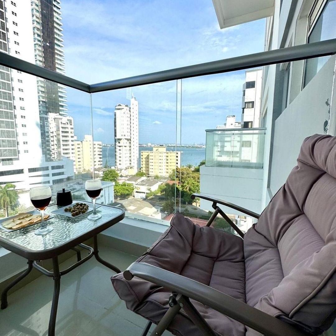 Beautiful Modern Loft - Stunning Views -bocagrande Apartamento *