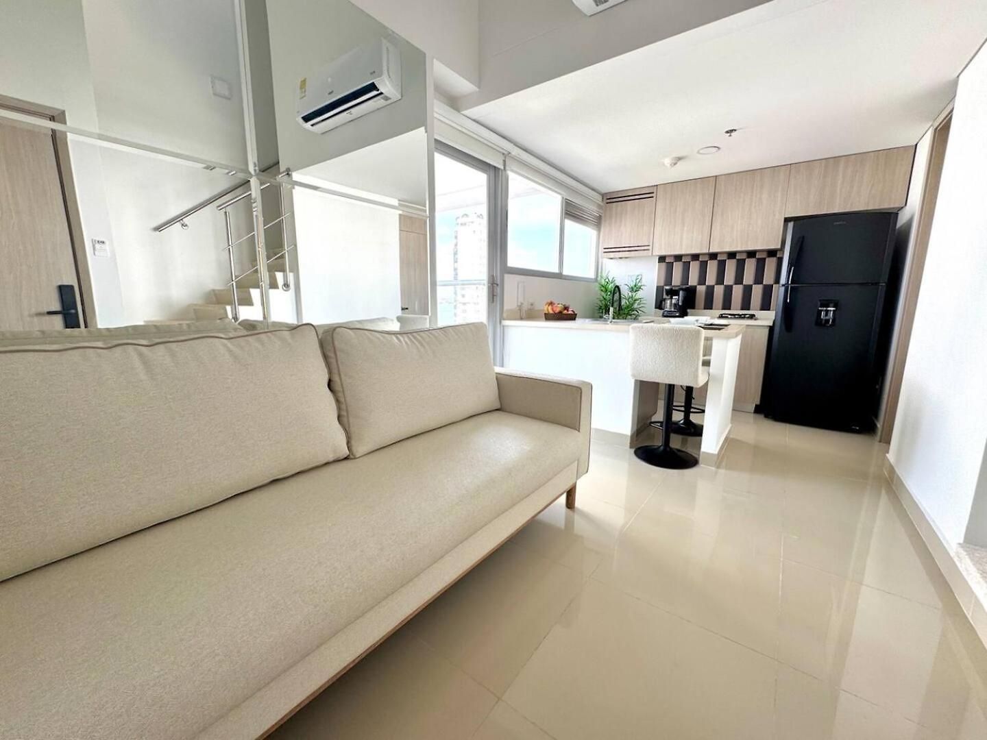 Apartamento Beautiful Modern Loft - Stunning Views -bocagrande
