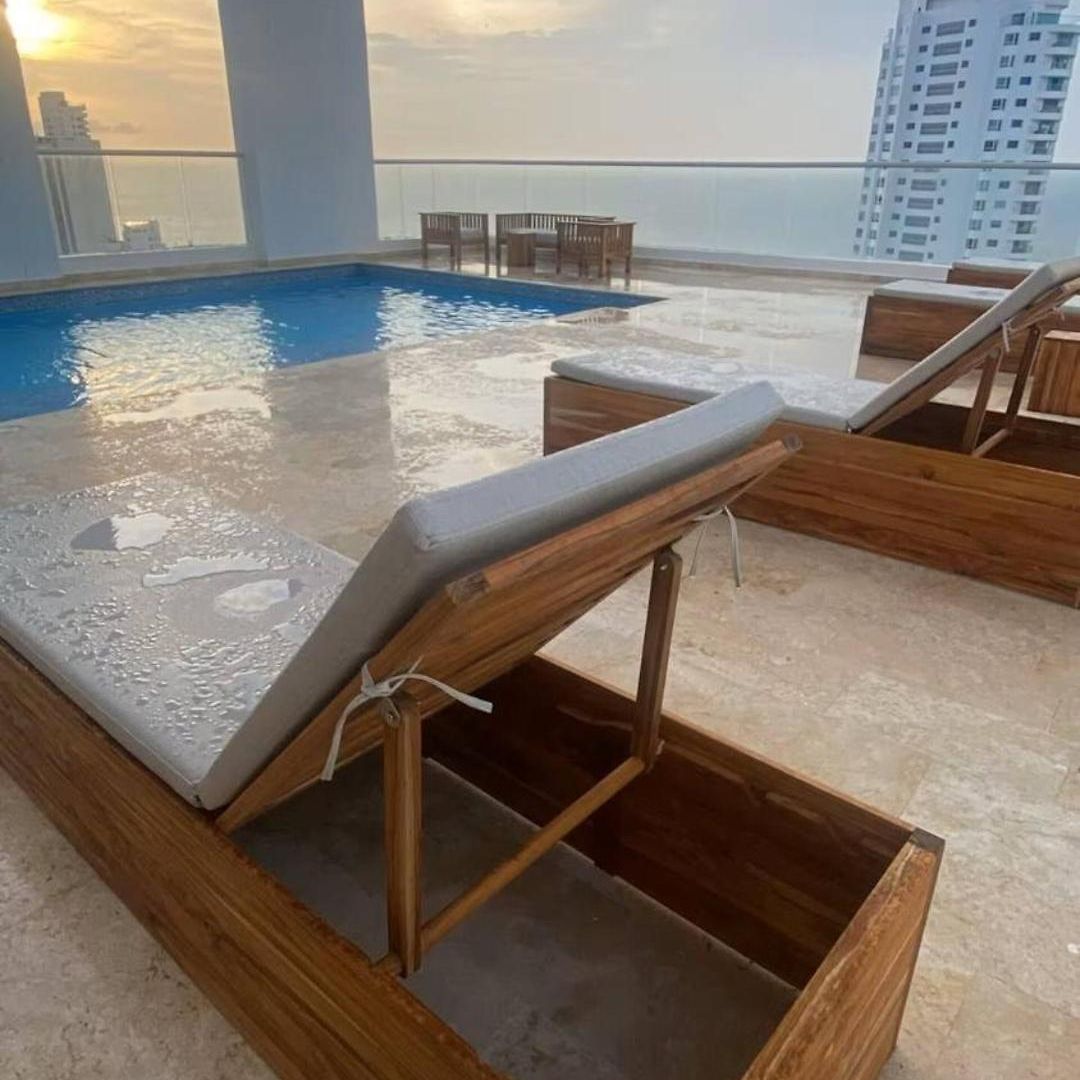 Beautiful Modern Loft - Stunning Views -bocagrande Apartamento Cartagena