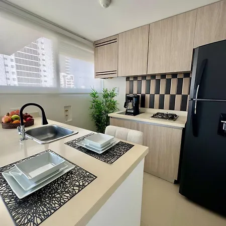 Apartamento Beautiful Modern Loft - Stunning Views -bocagrande *