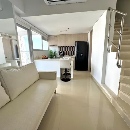Beautiful Modern Loft - Stunning Views -bocagrande Apartamento Cartagena