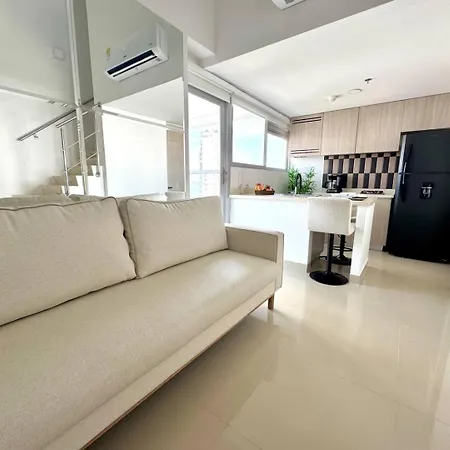 Apartamento Beautiful Modern Loft - Stunning Views -bocagrande